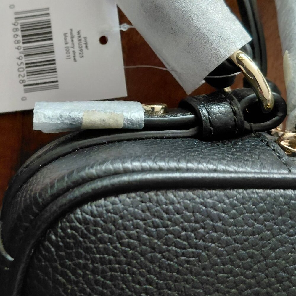 Kate Spade Pyper Mulberry Street Crossbody Black Pebbled Leather NWT - Picture 15 of 16